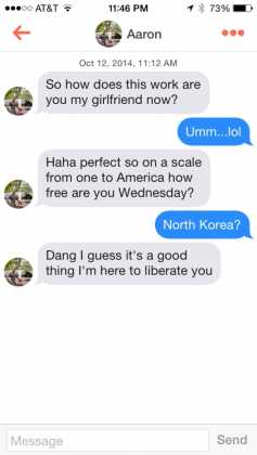 tinder conversation