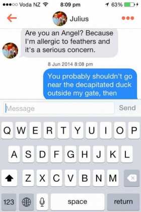 tinder conversation
