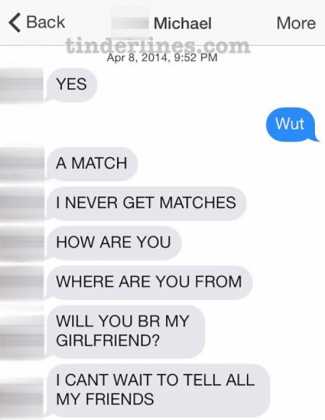 tinder conversation