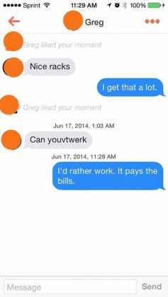 tinder conversation