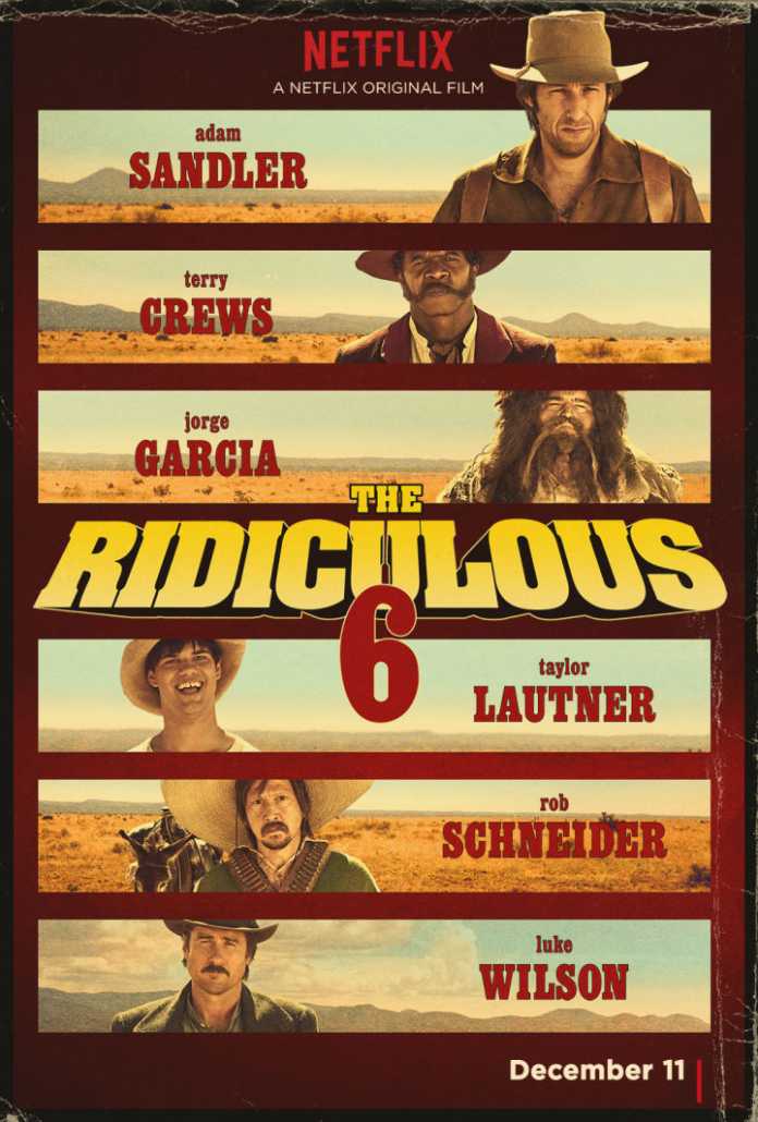 Trailerul The Ridiculous 6 - cu Adam Sandler