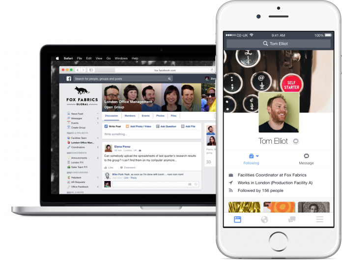 Facebook at Work se va lansa